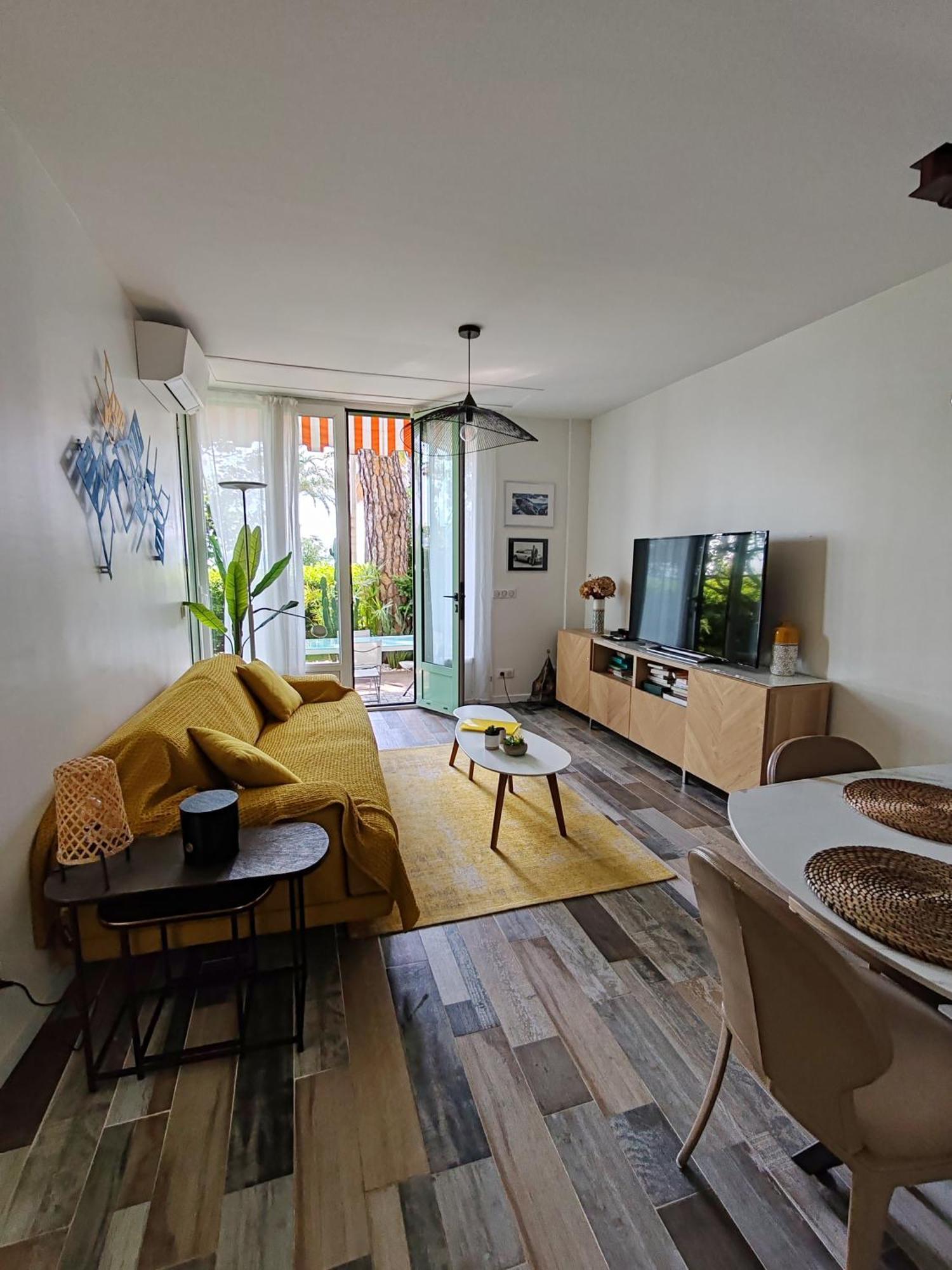 Apartamento Garden Atlantide Promenade Niza Exterior foto