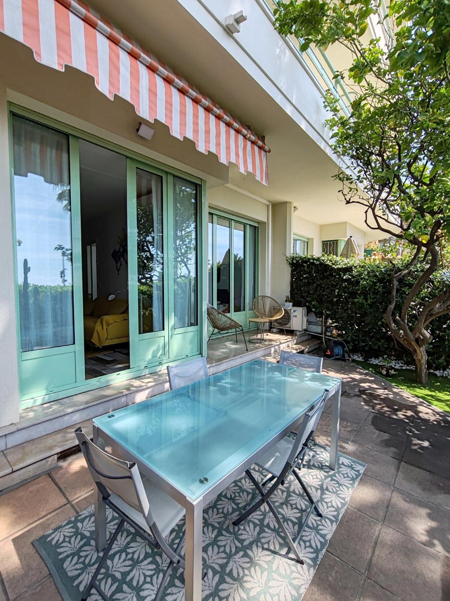 Apartamento Garden Atlantide Promenade Niza Exterior foto